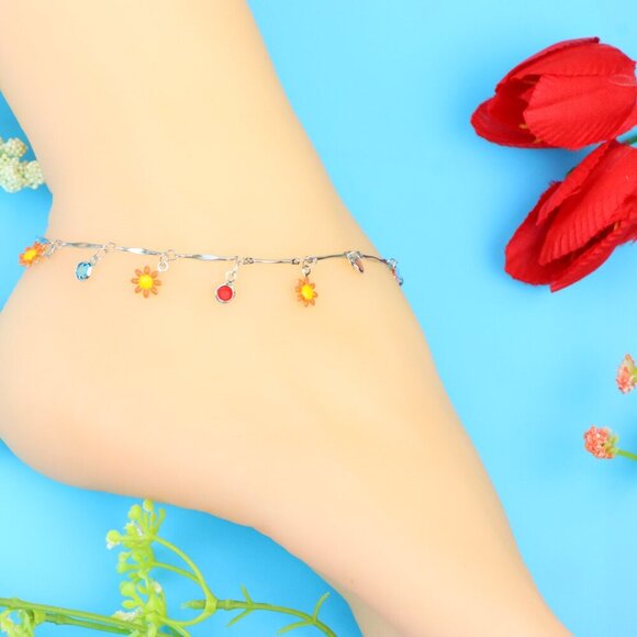 Elegant Handmade Anklet – Perfect for Women & Girls | Ideal Gift Option,DYC1040 - Picture 7 of 7